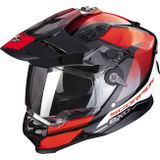 Scorpion - ADF-9000 Air Trail - Helm - Zwart-Rood