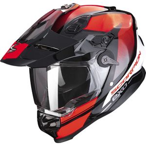 Scorpion - ADF-9000 Air Trail - Helm - Zwart-Rood