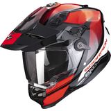 Scorpion - ADF-9000 Air Trail - Helm - Zwart-Rood