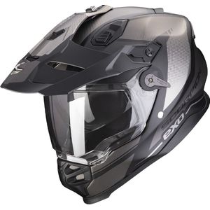 Scorpion Adf-9000 Air Trail Matt Black-Silver XL - Maat XL - Helm