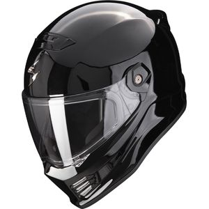 Scorpionexo - Covert Fx - Integraalhelm - Zwart - Glasvezel/Aramide