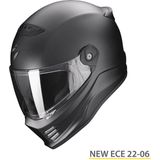 Scorpion - Covert Fx - Integraalhelm - Zwart - Glasvezel en Aramide