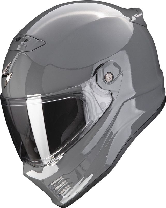 Scorpion - Covert FX - Integraalhelm - Cement Grijs - Glasvezel/Fiber Mix