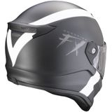 Scorpion - Covert FX Gallus - Integraalhelm - Mat Zwart Wit - ECE R22.06 Certificering