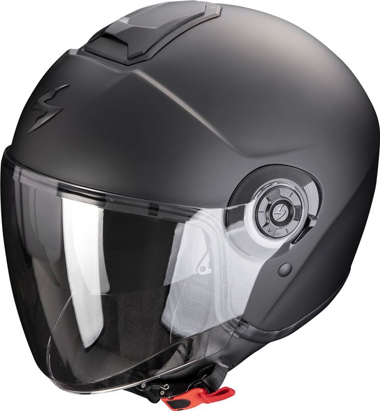 Scorpion - Exo-City II - Jethelm - Zwart - Polycarbonaat