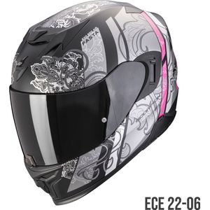 Scorpion - EXO-520 EVO AIR Fasta - Integraalhelm - Matt Black / Silver / Pink