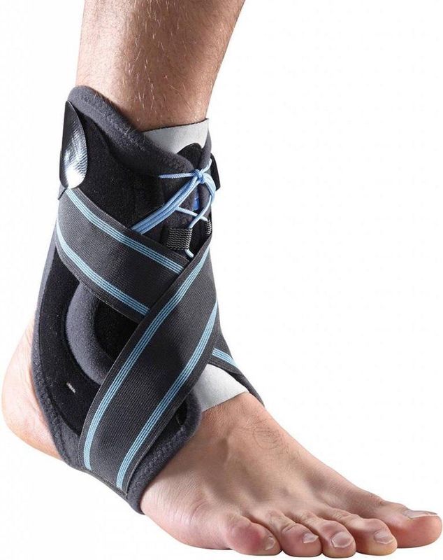 Thuasne Malleo Dynastab Enkelbrace - L - Universeel - Grijs