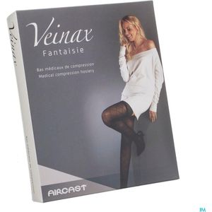 Veinax - Panty - Zwart - Kleine Diamant - Klasse 2 - 1 stuk