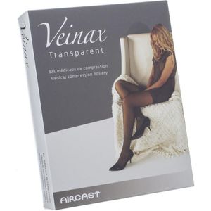 Veinax Panty Transparant Zwart Klasse 2 Maat 4 1 stuks