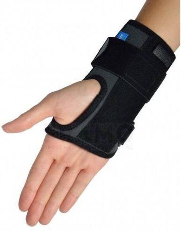 Thuasne Dynastab Dual Compacte Polsbrace - 1 - Universeel - Zwart