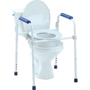 Herdegen Toiletstoel 3 in 1 | Postoel | Toiletverhoger | Toiletframe | Inklapbaar