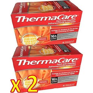 ThermaCare Rücken S-XL im 2 x Viererpack - 8 Wärmeumschläge