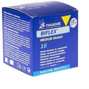 Biflex 16 + Medium Stretch + indic. Beige 8cmx4,0m 1  -  Thuasne Benelux