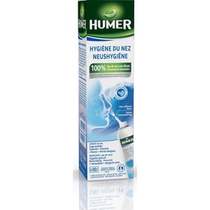 Humer - NeushygiÃ«ne Spray voor Volwassenen - 100% zeewater - Isotoon - Uitstekende verdraagzaamheid - Neusspray 150ml
