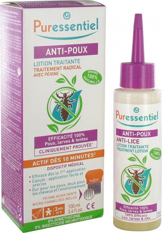 Puressentiel Lotion en Kam Anti-Luizen 100 ml
