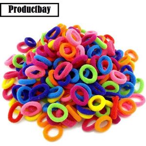 100 Kinderelastiekjes // Kleurenmix Kinder Elastiekjes // Haar elastiekjes kinderen // Elastische Bandjes // Baby Elastiekjes