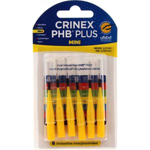 Opzetborstels PHB Plus Mini - Diameter 3 mm - Tynex-Vezels - Voor Dagelijks Gebruik