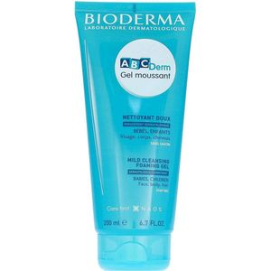 Bioderma - ABCDerm Mild Cleansing Foaming Gel - 200 ml - Hypoallergeen - Voor Gevoelige Huid