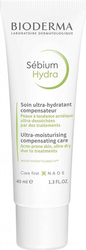 Bioderma - Sébium Hydra - Hydraterende Crème - Voor Gevoelige Huid - 40ml