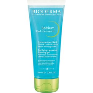 Bioderma - Sébium - Gezichtsreiniger - 100 ml - Zacht reinigende schuimgel