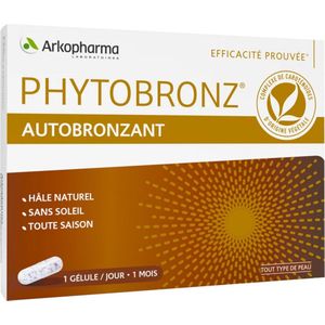 Arkopharma - Phytobronz - Zelfbruiner - 30 Capsules - Voedingssupplement