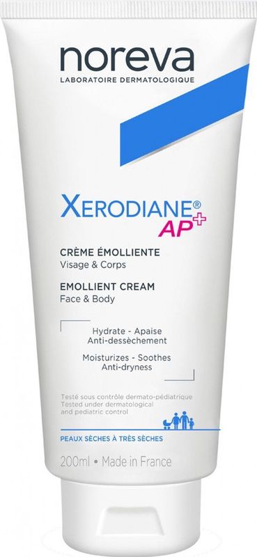 Noreva Xerodiane AP+ Emollient Cream - Lichaamsverzorging - 200 ml - Hypoallergeen