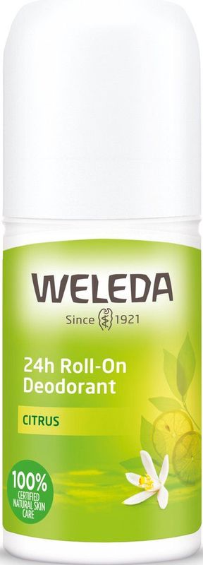 WELEDA - 24H Roll-On Deodorant - Citrus - 50ml - 100% natuurlijk