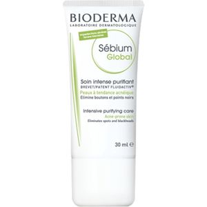 Bioderma - Sébium Global - Gezichtsverzorging - 30 ml - Voor Vette Huid