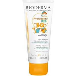Bioderma Phototom KID Milk SPF 50+ optimale UVA-UVB-bescherming - activeert de natuurlijke afweer van de huid, gevoelige kinderhuid, 100 ml