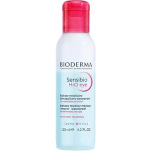 Bioderma Sensibio H2O eye Twee-Fasen Micellair Water voor Lippen en Ogen 125 ml