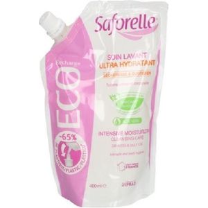 Saforelle ultra hydraterend - eco refill pack - 400ml