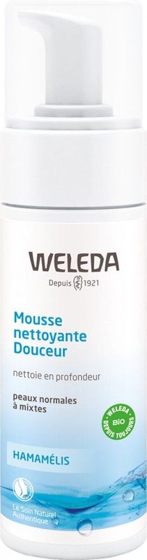 Weleda - Reinigingsmousse Mild Bio - Reinigingsmousse - Transparant - Natuurlijke Ingrediënten