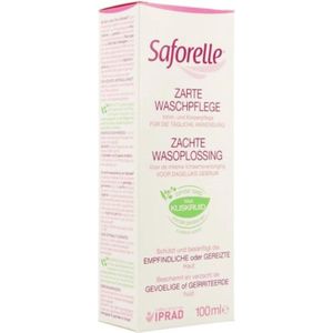 Saforelle - Zachte Wasoplossing Gel - 100ml - Zeepvrije Emulsie voor Intieme Zone