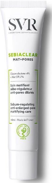 SVR Sebiaclear Mat+Pores Matterende Fluid  voor Regulatie van Talgproductie 40 ml