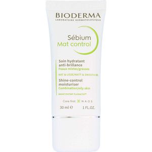 Bioderma - Sébium Mat Control - Gezichtscrème - 30ml - Matterend - Hydraterend