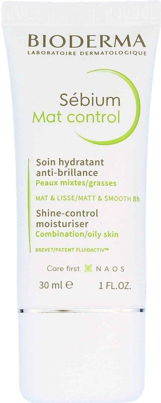 Bioderma - Sébium Mat Control - Gezichtscrème - 30ml - Matterend - Hydraterend