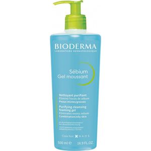 Bioderma - Sébium Moussant - Gezichtsreiniger - Zacht - Zeepvrij