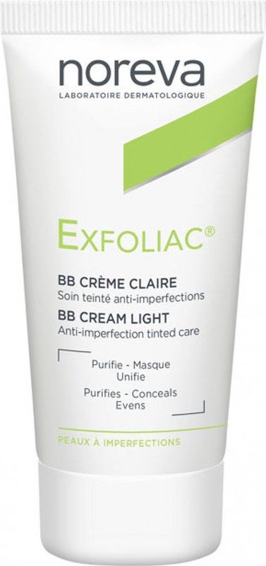 Noreva - Exfoliac - Anti-Imperfection Cream Tinted - Licht - 30 ml