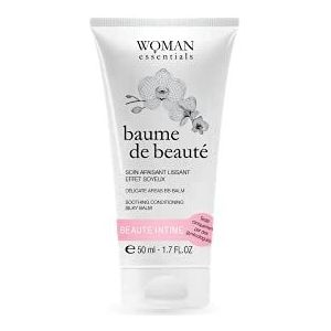 WOMAN ESSENTIALS -BAUME DE Beaute - Meervoudig Perfectionerende, Intieme Verzorging BB Balsem 50 ml. Verzacht, hydrateert, regenereert, Bevordert Wondgenezing, Vervolmaakt. 100% Gemaakt in Frankrijk.