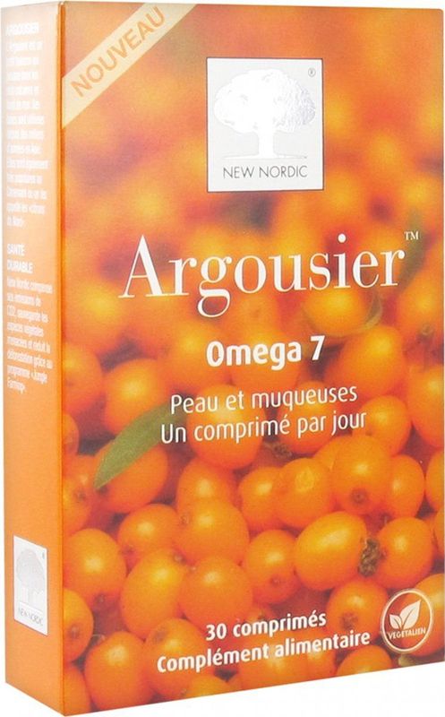 New Nordic - Duindoorn Omega 7 - Voedingssupplement - 30 Tabletten