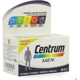Centrum - Mannen - Voedingssupplement - 30 Tabletten - Met Magnesium en Zink