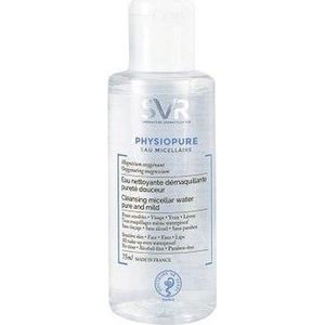 SVR Physiopure Mild Reinigend Micellair Water voor Gezicht en Oogcontouren 75 ml