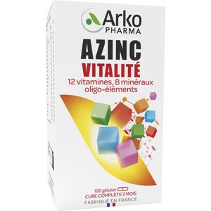 Arkopharma Azinc Vitality 120 Capsules