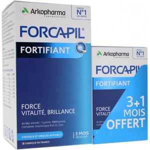 Arkopharma Forcapil Haar en Nagels 180 Capsules + 60 Gratis Capsules