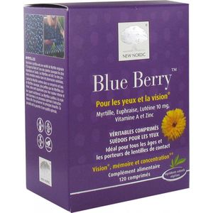 New Nordic - Blue Berry - Voedingssupplement - 120 Tabletten
