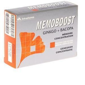 Memoboost Gingko Bacopa Capsule 30  -  Arkopharma