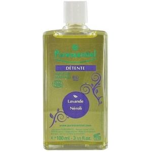 Puressentiel - Slaap Ontspanning - BIO massageolie ontspanning - Kalmerend - Lavandel en Neroli - 100 ml