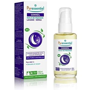 Puressentiel - Slaap ontspanning - BIO massageolie ontspanning - kalmerend - lavandel en neroli - 100 ml