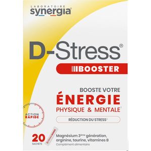 D-stress Booster Poeder Zakje 20- Synergia