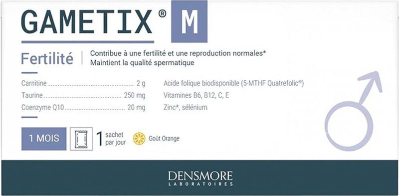 Gamétix® - Voedingssupplement - Ondersteunt Vruchtbaarheid - Zink - 60 Tabletten
